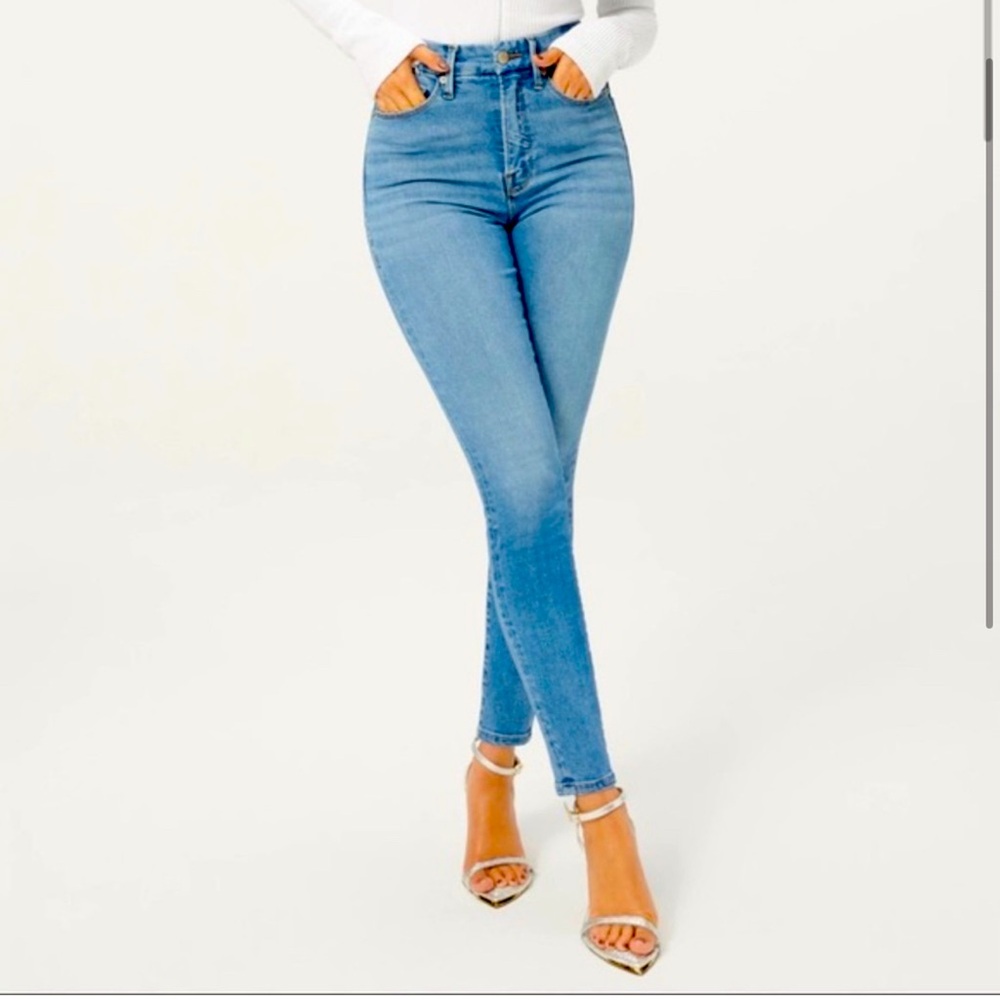 - Good American Good Waist Skinny Jean - Size 10
